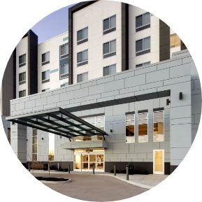 Hotel projects completed by M2 Group, highlighting expertise in hospitality development.